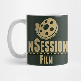 InSession Film Gold Logo Mug